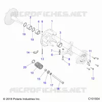 DRIVE TRAIN, PRIMARY CLUTCH