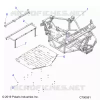 CHASSIS, MAIN FRAME