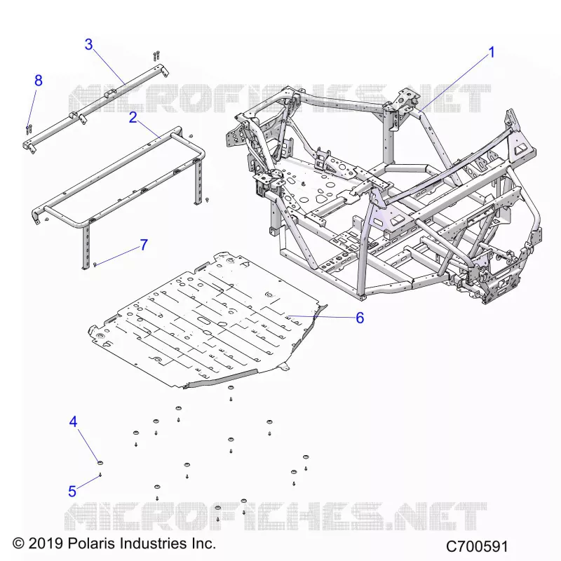 CHASSIS, MAIN FRAME