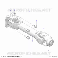 DRIVE TRAIN, PROP REAR SHAFT