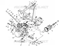 ENGINE MOUNTING SPORTSMAN 4X4 W948040 (4926842684A008)