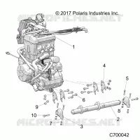 ENGINE, MOUNTING