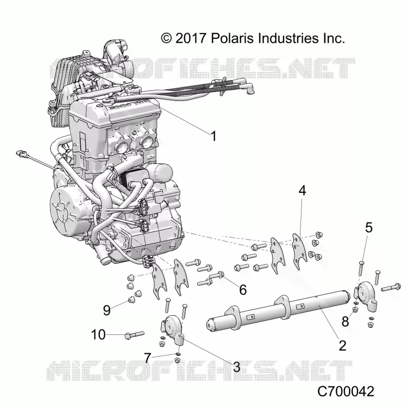 ENGINE, MOUNTING