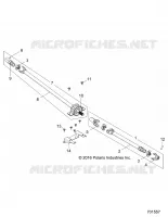 DRIVE TRAIN, FRONT PROP SHAFT