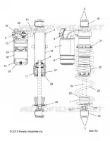 SUSPENSION, SHOCK, FRONT TRACK (7044389)