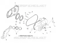 DRIVE TRAIN, CLUTCH COVER