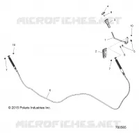 DRIVE TRAIN, SHIFT LEVER AND CABLE
