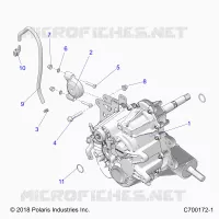 DRIVE TRAIN, MAIN GEARCASE MOUNTING