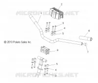 STEERING, HANDLEBAR MOUNTING