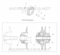 DRIVE TRAIN, SECONDARY CLUTCH