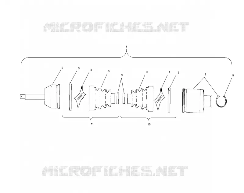 REAR DRIVE SHAFT
