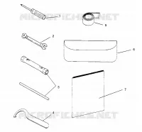 TOOL KIT    XLT RMK 0960956, XLT SKS 0960556 AND EUROPEAN XLT SKS E960556 (4931813181D003)