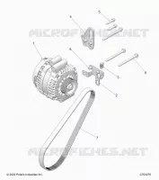 ENGINE, ALTERNATOR