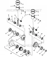 PISTON   CRANKSHAFT CLASSIC 0942865 AND  CLASSIC TOURING 0942875 (4924962496037A)
