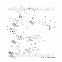 STEERING, HANDLEBAR MOUNTING
