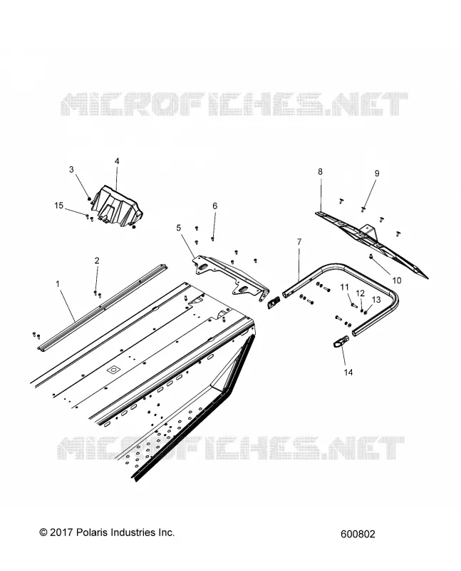 BUMPER, REAR, SNOWFLAP AND TAILLIGHT COVER