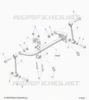 SUSPENSION, FRONT STABILIZER BAR