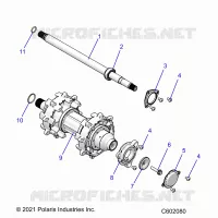 DRIVE TRAIN, JACKSHAFT AND DRIVE SHAFT