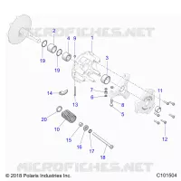 DRIVE TRAIN, PRIMARY CLUTCH