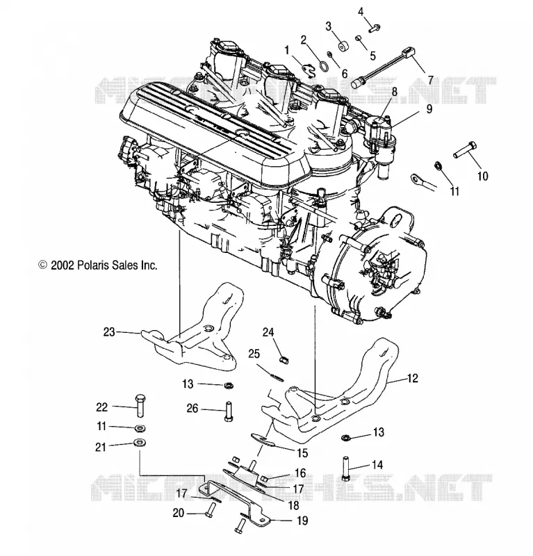 ENGINE MOUNTING