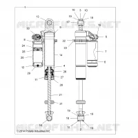 REAR SUSPENSION SHOCK INTERNALS