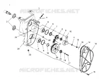 CHAINCASE ASSEMBLY  440 XCR SP X951660 (4932833283B009)