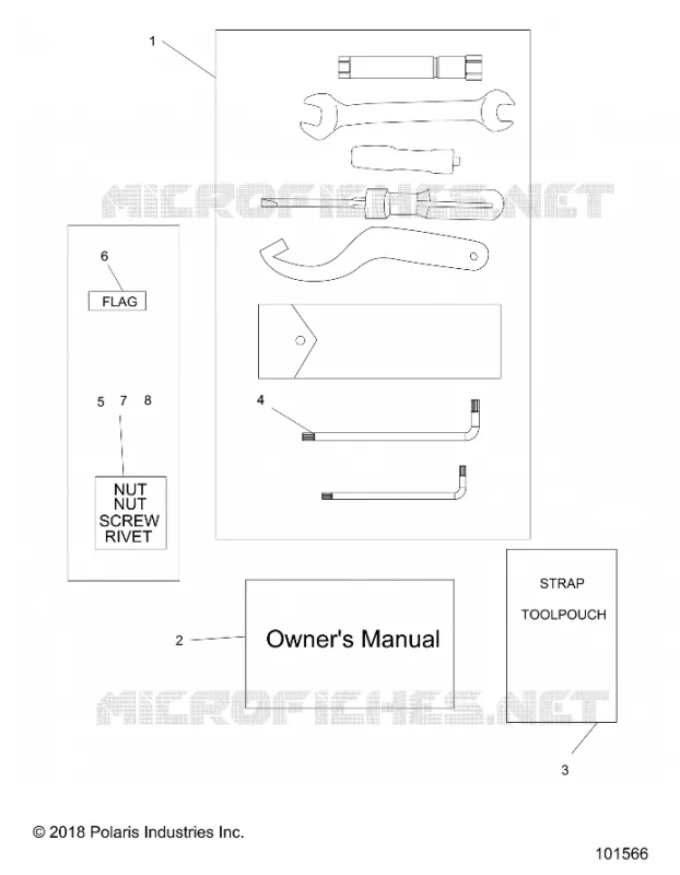 REFERENCES, TOOL KIT AND OWNERS MANUAL