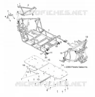 CHASSIS, MAIN FRAME AND SKID PLATE