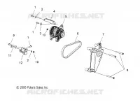 ENGINE, ALTERNATOR