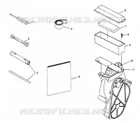 TOOL KIT    500 0972764,  EUROPEAN 500 E972764,  500 SKS 0972564, EUROPEAN 500 (4938393839C013)