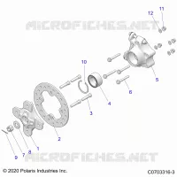 SUSPENSION, REAR CARRIER