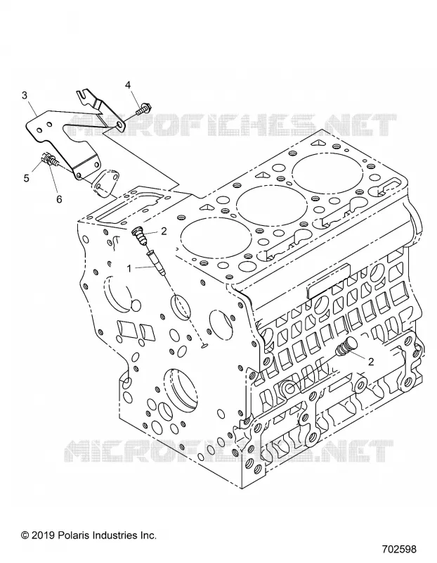 ENGINE, DIPSTICK OIL GAUGE AND PLUG