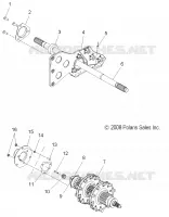 DRIVE TRAIN, JACKSHAFT AND DRIVE SHAFT