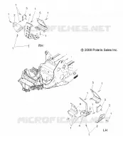 CHASSIS, FOOTRESTS
