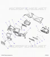 DASHBOARD AND GLOVEBOX  RC- Z23ASK99A4 (C703212)