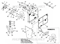 COOLING SYSTEM MAGNUM 6X6 W968744 AND SWEDISH MAGNUM 6X6 S968744 (4936073607A011)