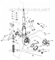 FRONT STRUT   ASSEMBLY SWEDISH 4X4 400L S948140 (4926912691B005)