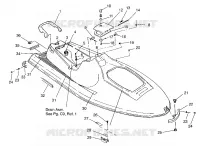 HULL   BODYWORK SLT 750 B954170 (4930563056A005)