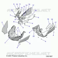 NOSEPAN ASM./FENDERS