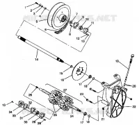 DRIVE TRAIN ASSEMBLY LITE 0943433,STARLITE 0943427 AND  LITE DELUXE 0943431 (4924992499018A)
