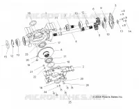 DRIVE TRAIN, MID GEARCASE INTERNALS