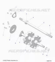 DRIVE TRAIN, JACKSHAFT AND DRIVE SHAFT