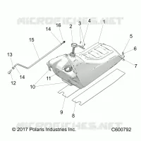 FUEL SYSTEM, FUEL TANK ASM.