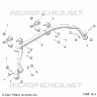 SUSPENSION, REAR STABILIZER BAR