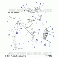 FRONT WISHBONES