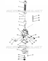 CARBURETOR 6X6 300 W948730 (4926792679D007)