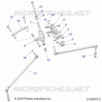 STEERING, IDLERS AND LINKS