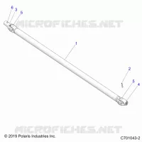 DRIVE TRAIN, FRONT PROP SHAFT