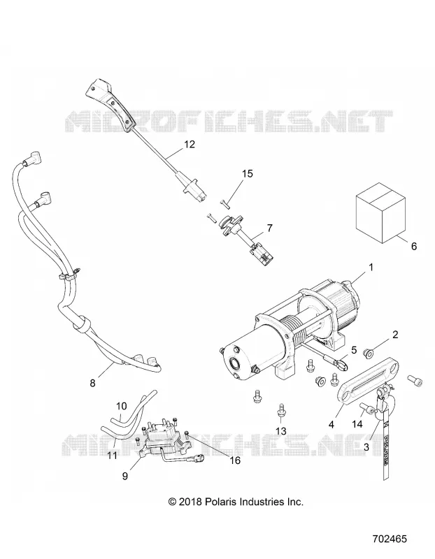 WINCH, R19RRM99AL (702465)