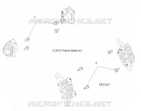 BARKE CALIPER MOUNTING